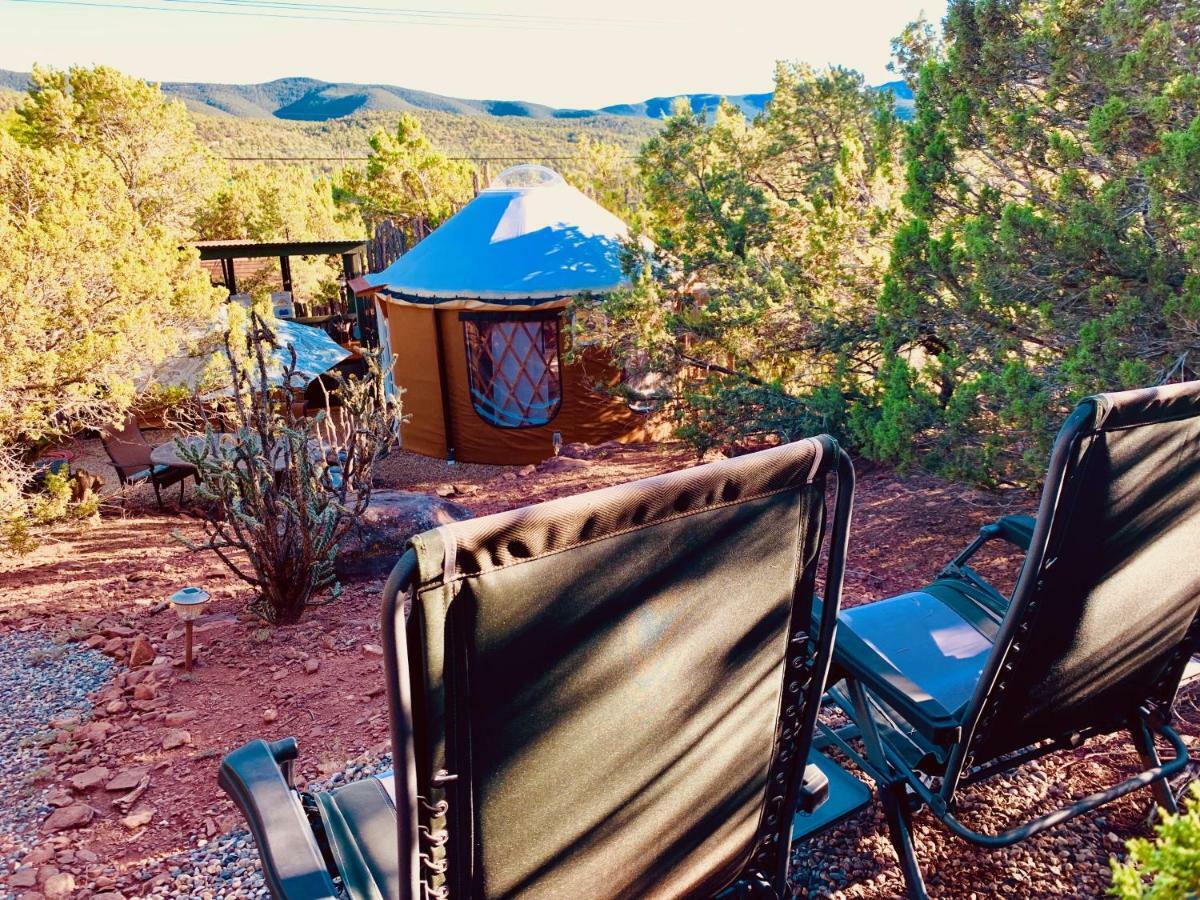 The Yoga Yurta At Sunny Mellow Eco Villa Tijeras Exterior photo